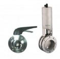 ss butter fly valve food grade 